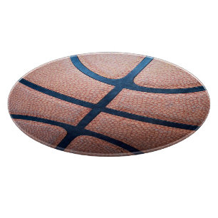 Planche à découper en verre Basketball