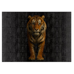 Planche à découper en verre Black 4 Luxe Noble Tig