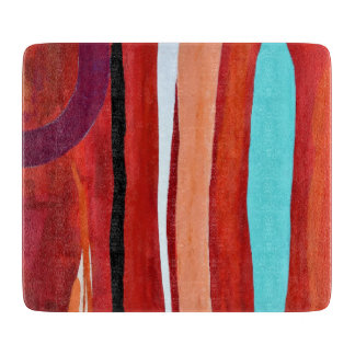 Planche à découper en verre Blue Flame 6 x 7