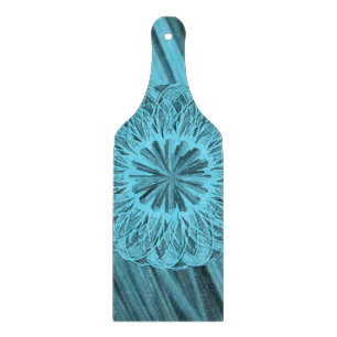 Planche à découper en verre Floral