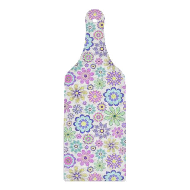 Planche à découper en verre Floral (Devant)