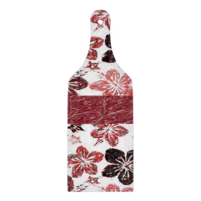 Planche à découper en verre Floral (Devant)