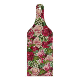 Planche à découper en verre Floral