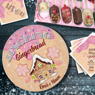Planche à découper en verre Jingling Gingerbread m