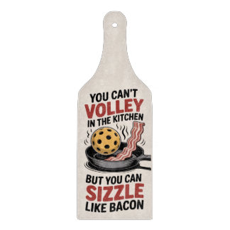 Planche à découper en verre Pickleball Cuisine Siz