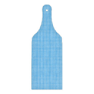 Planche À Découper en vichy PÂTISSERIE DE LA CARTE Bleu-blanc Pastel