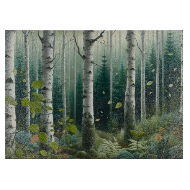 Planche À Découper Enchanted Forest Woodland Cutting Board (Devant)