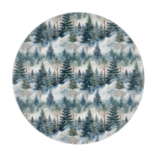 Planche À Découper Enchanted Woodland Forest  (Devant)