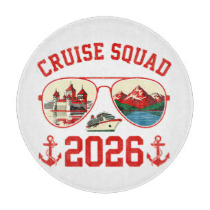 Planche À Découper Équipe Croisière Suisse Voyage de Vacances 2026