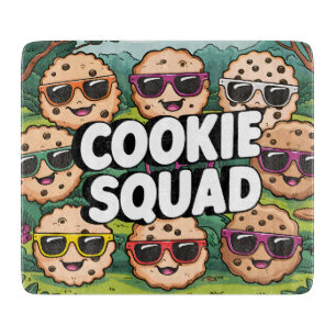 Planche À Découper Équipe de biscuits