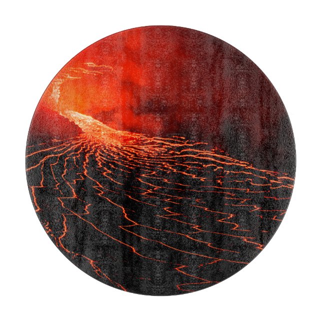 Planche À Découper éruption volcanique (Devant)