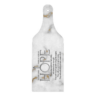 Planche À Découper Espoir dans le Seigneur Écriture Verse Isaïe 40: