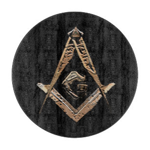 Planche À Découper Esprit maçonnique (or)