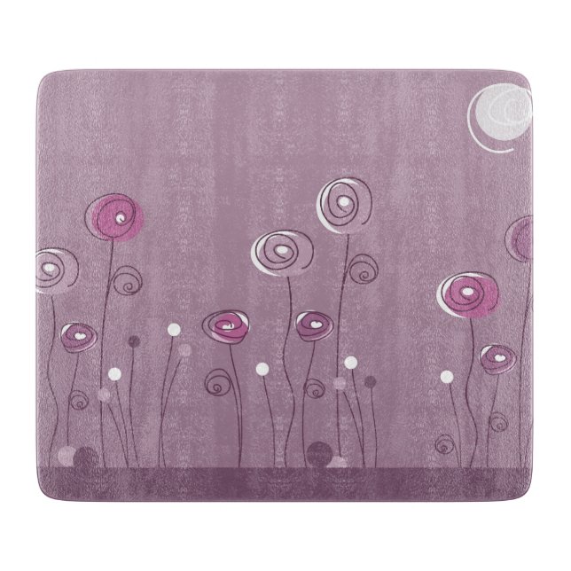 Planche À Découper Été pourpre (Devant)
