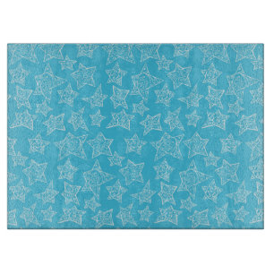 Planche À Découper étoiles de Noël dessinées à la main