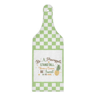 Planche À Découper Être un mot d'ananas