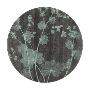 Planche À Découper Étude de la nature de la menthe et du charbon de b