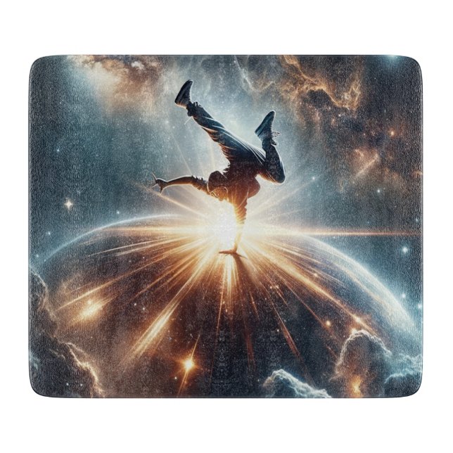 Planche À Découper Explosion de rupture galactique dans l'espace prof (Devant)