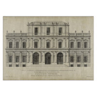 Façade de style théâtral de Colen Campbell