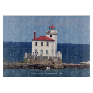 Planche À Découper Fairport Harbour West Breakwater Light