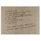 Famille de recettes manuscrite Conserver une photo