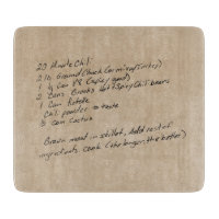 Famille de recettes manuscrite Conserver une photo