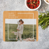 Famille moderne photo et Bon thanksgiving cadeau d