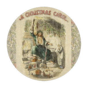 Planche À Découper Fantôme de Noël Présent Scrooge