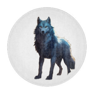 Planche À Découper Femme Loup de la Forêt Enchantée   Création Fantas