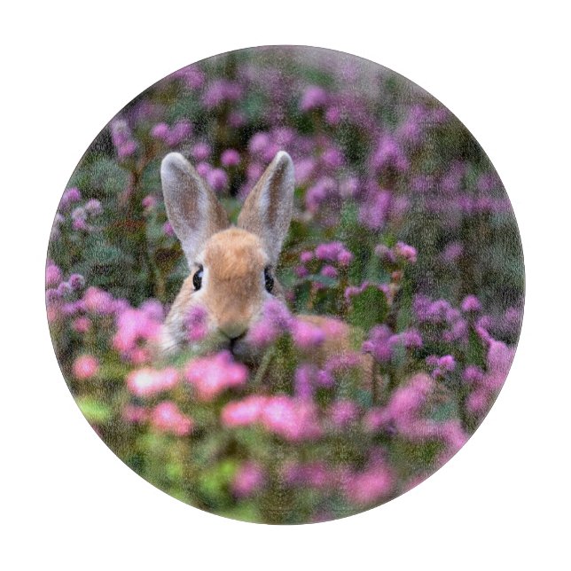 Planche À Découper Ferme de lapins (Devant)