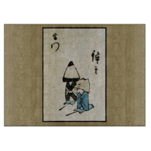 Planche À Découper Festival Matsuri Costume Acteurs Feudal Japon