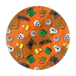Planche À Découper Fête des Candies Éffrayantes d'Halloween