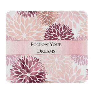 Planche À Découper Fête des mariées florale Chic Rose