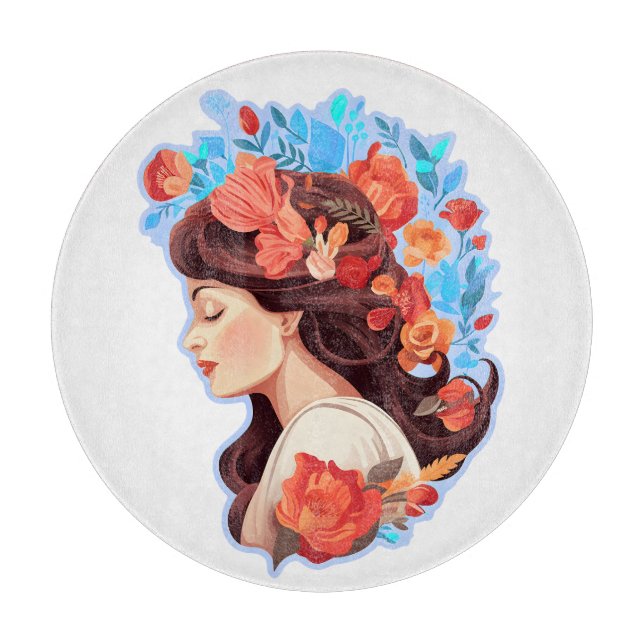 Planche À Découper Fête des mères (Devant)