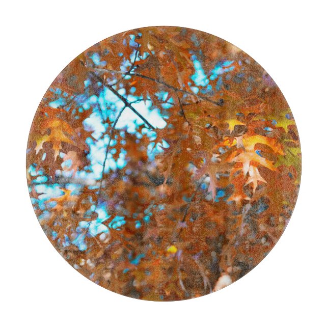 Planche À Découper Feuilles automnales (Devant)