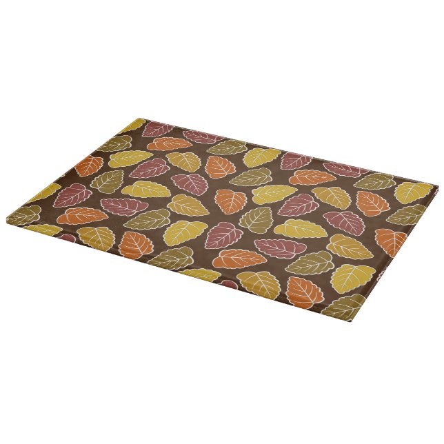 Planche À Découper Feuilles d'automne (Coin)