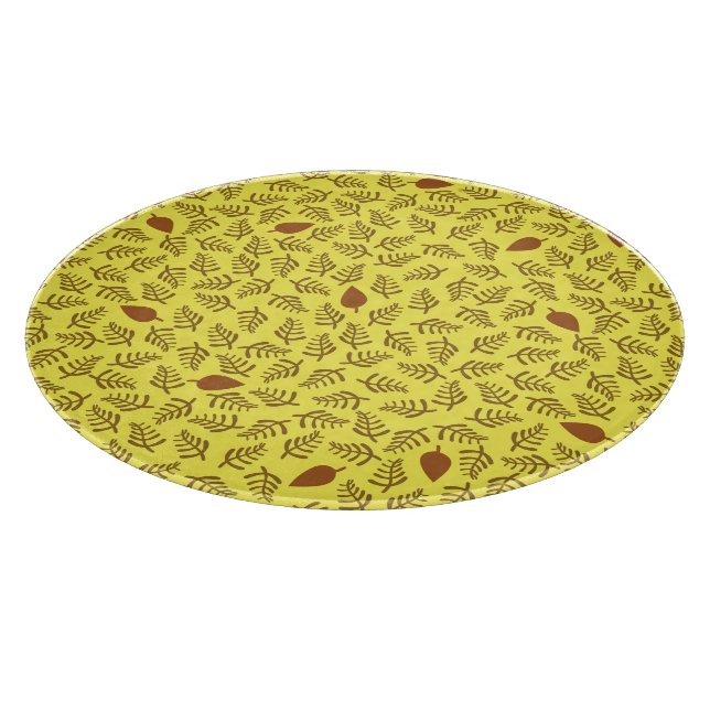 Planche À Découper Feuilles & Foliage (Coin)