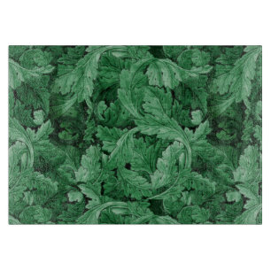 Planche À Découper Feuilles verts (par William Morris)