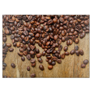 Planche À Découper Fèves de café