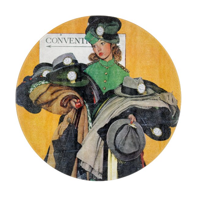 Planche À Découper Fille Hatcheck (Devant)