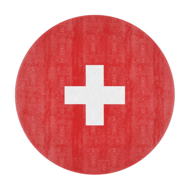Planche À Découper Flag of Switzerland Modified - Suisse - Suisse (Devant)