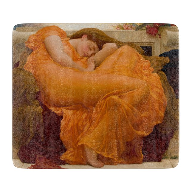 Planche À Découper Flaming June (par Frederic Leighton) (Devant)