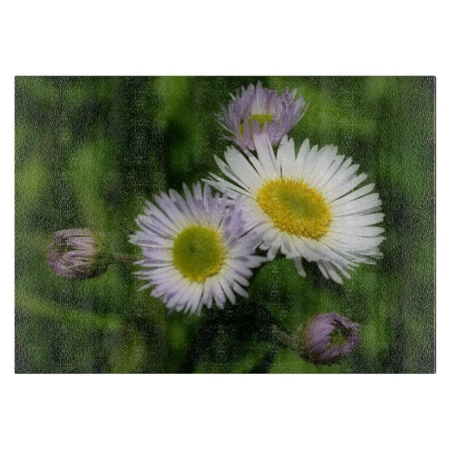 Planche À Découper Fleabane sauvage Fleurs de marais Nature (Devant)