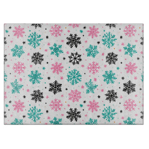 Planche À Découper Flèches de neige rétro