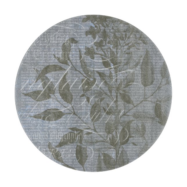 Planche À Découper Fleur de Bleu I (Devant)