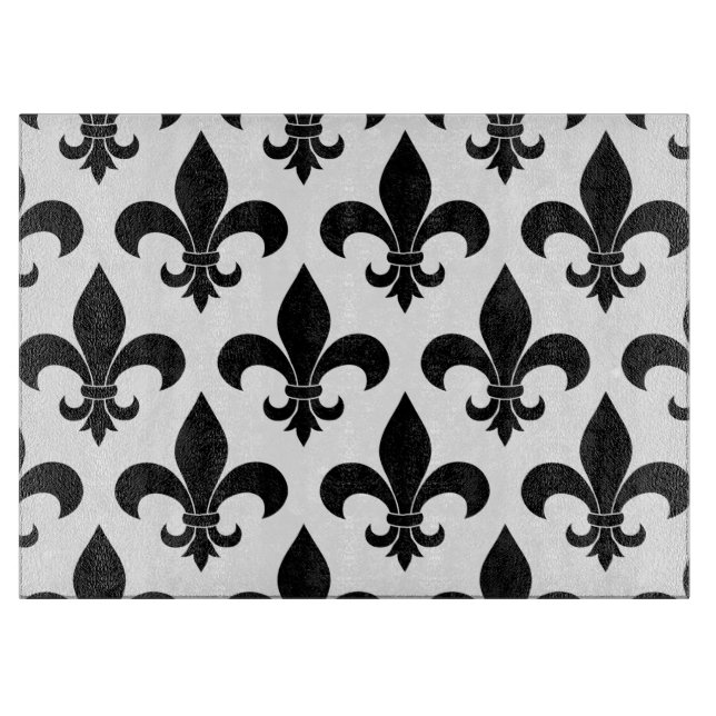 Planche À Découper Fleur de lis Motif Classic (Devant)