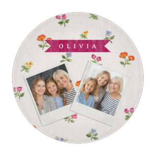 Planche À Découper Fleur sauvage Cottagecore florale Ditsy personnali