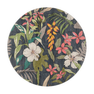 Planche À Découper Fleur tropicale : Motif Fleur sans couture
