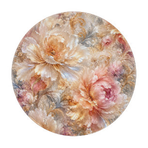 Planche À Découper Fleurs de Fantaisie Luxueuses