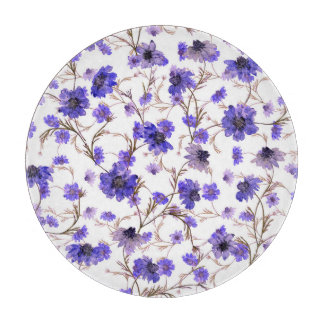 Planche À Découper Fleurs de Marigold, papier peint floral transparen